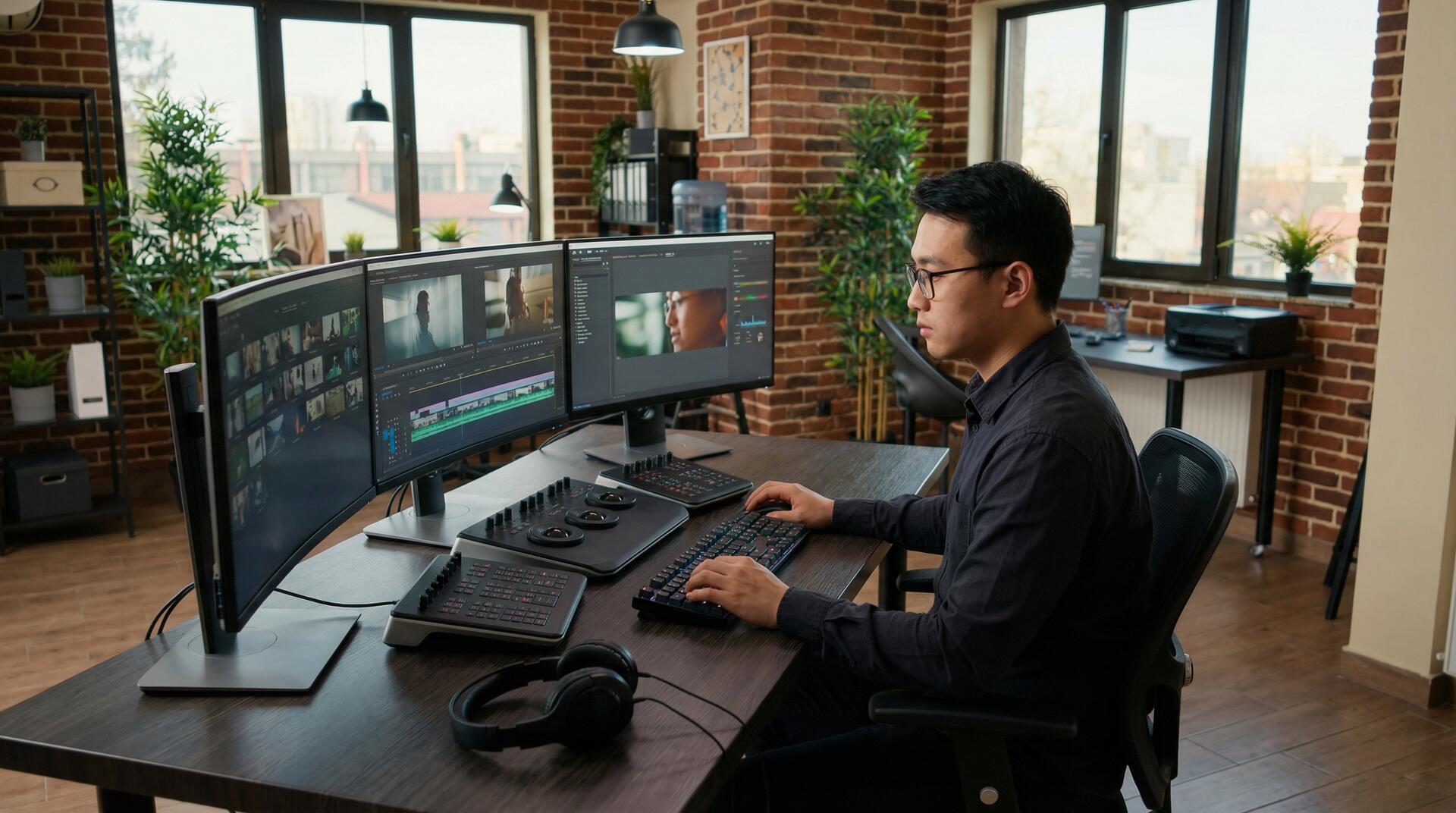 换妻视频视频剪辑师